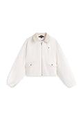 TEXTURED BACK LOGO RELAXED JACKET Media 1