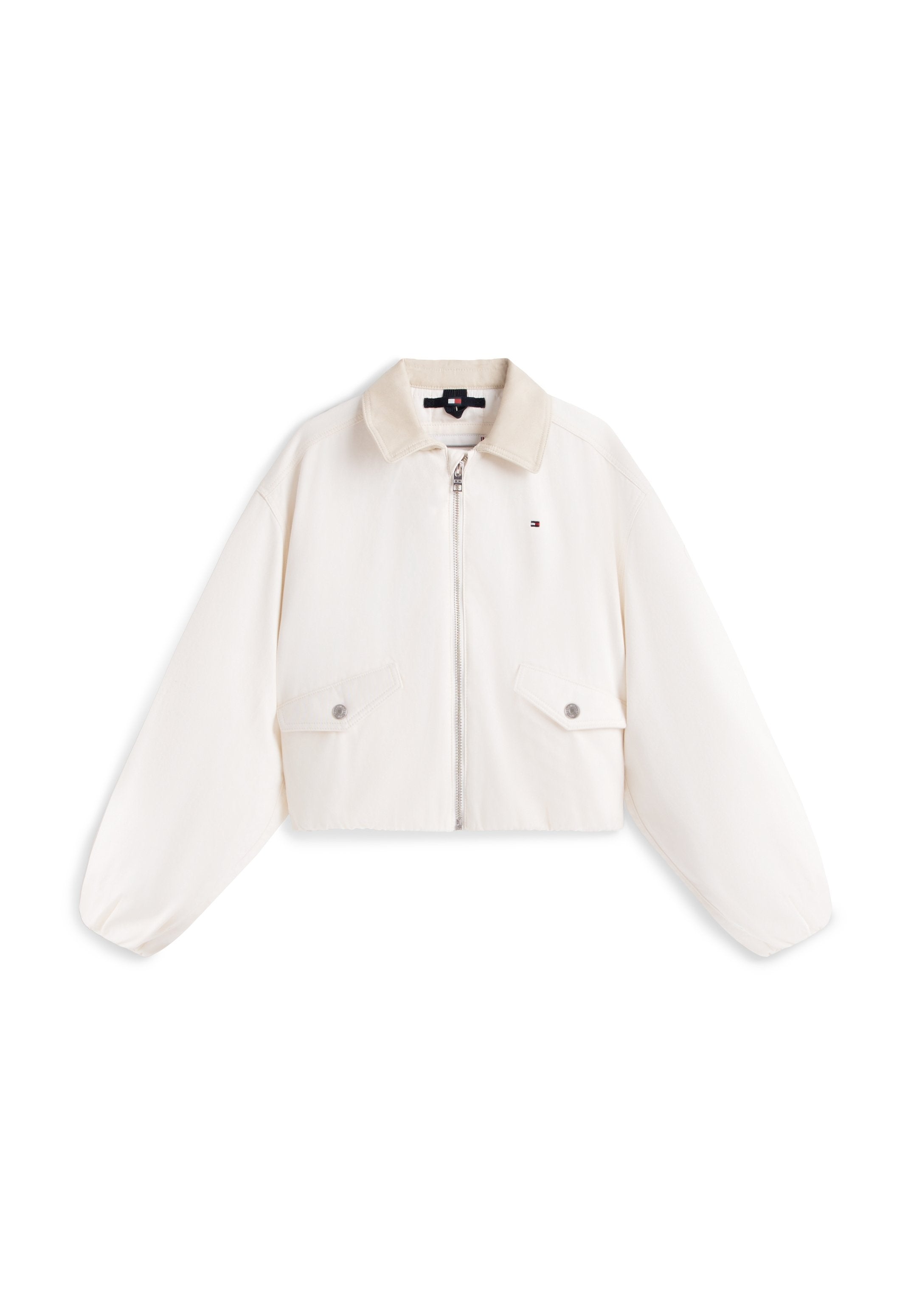 TEXTURED BACK LOGO RELAXED JACKET Media 1
