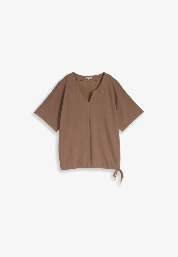 TOM TAILOR Basic T-shirt - taupe grey
