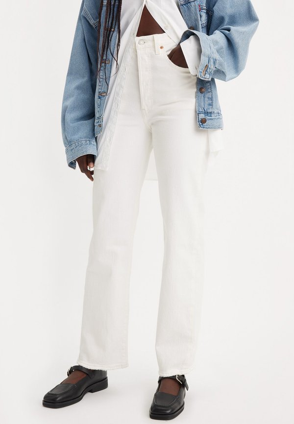 Levi's® RIBCAGE STRAIGHT ANKLE - Straight leg jeans - cloud over
