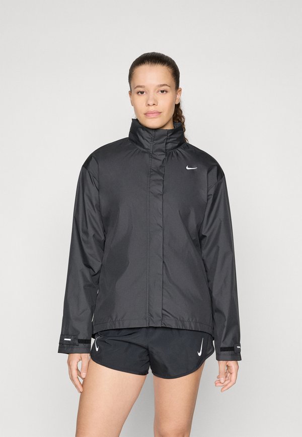 Nike Performance W NK FAST REPEL JACKET - Running jacket - black/reflective silver-coloured