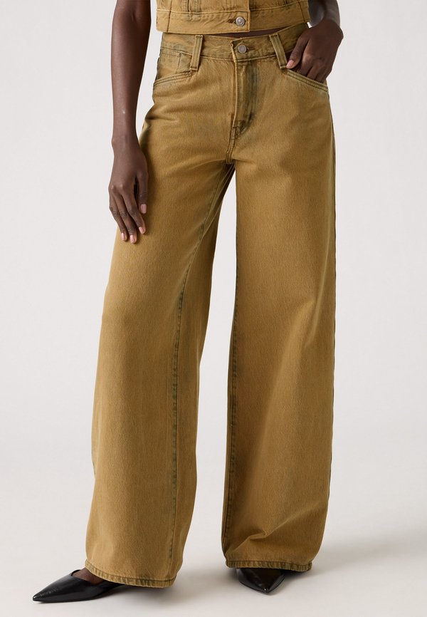 Levi's® 94 BAGGY WIDE LEG - Baggy Jeans - pooled tobacco brown