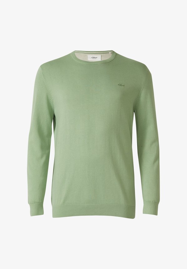 s.Oliver Sweatshirt - salbeigrün