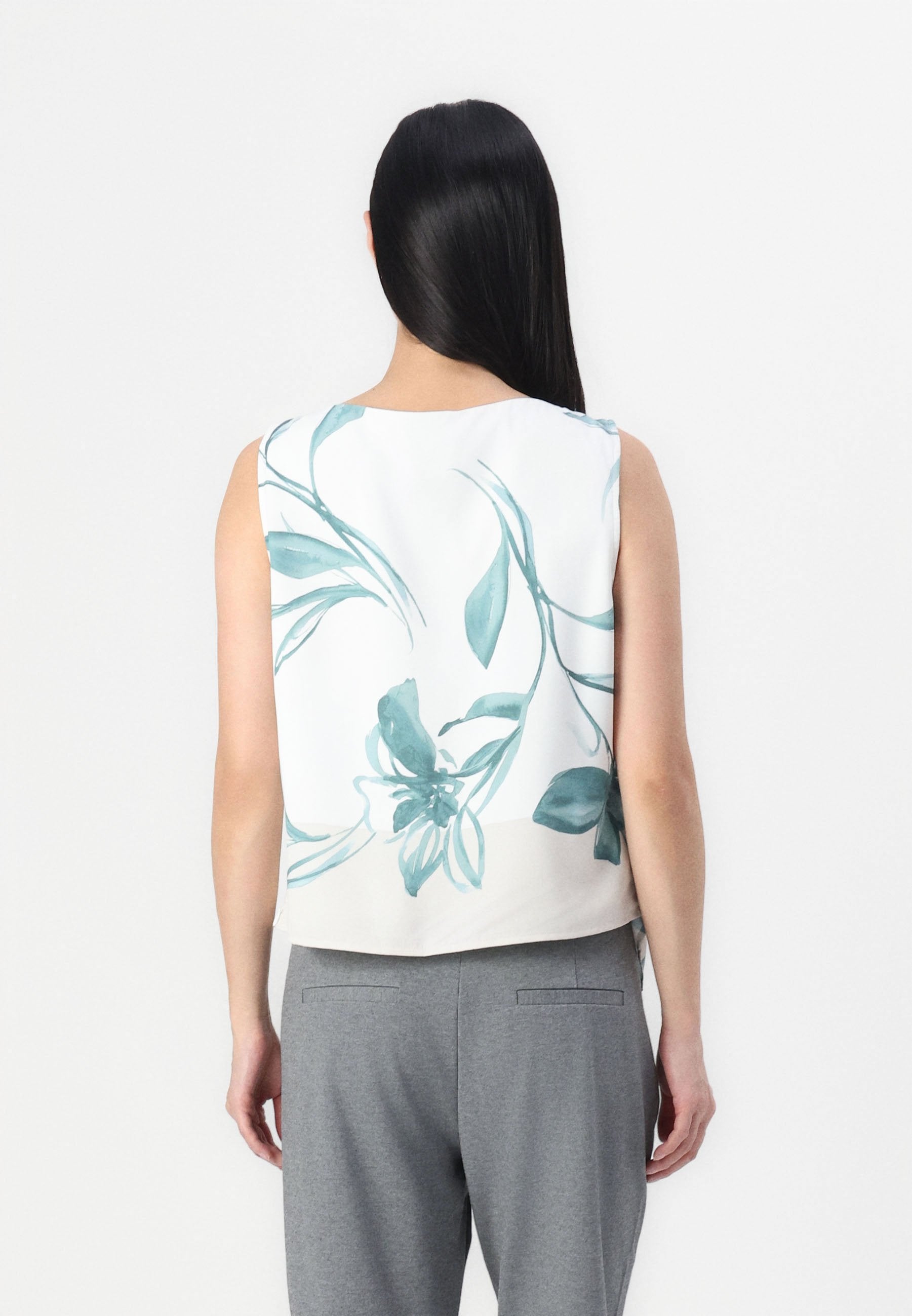 Abercrombie & Fitch Knotted Scarf Top