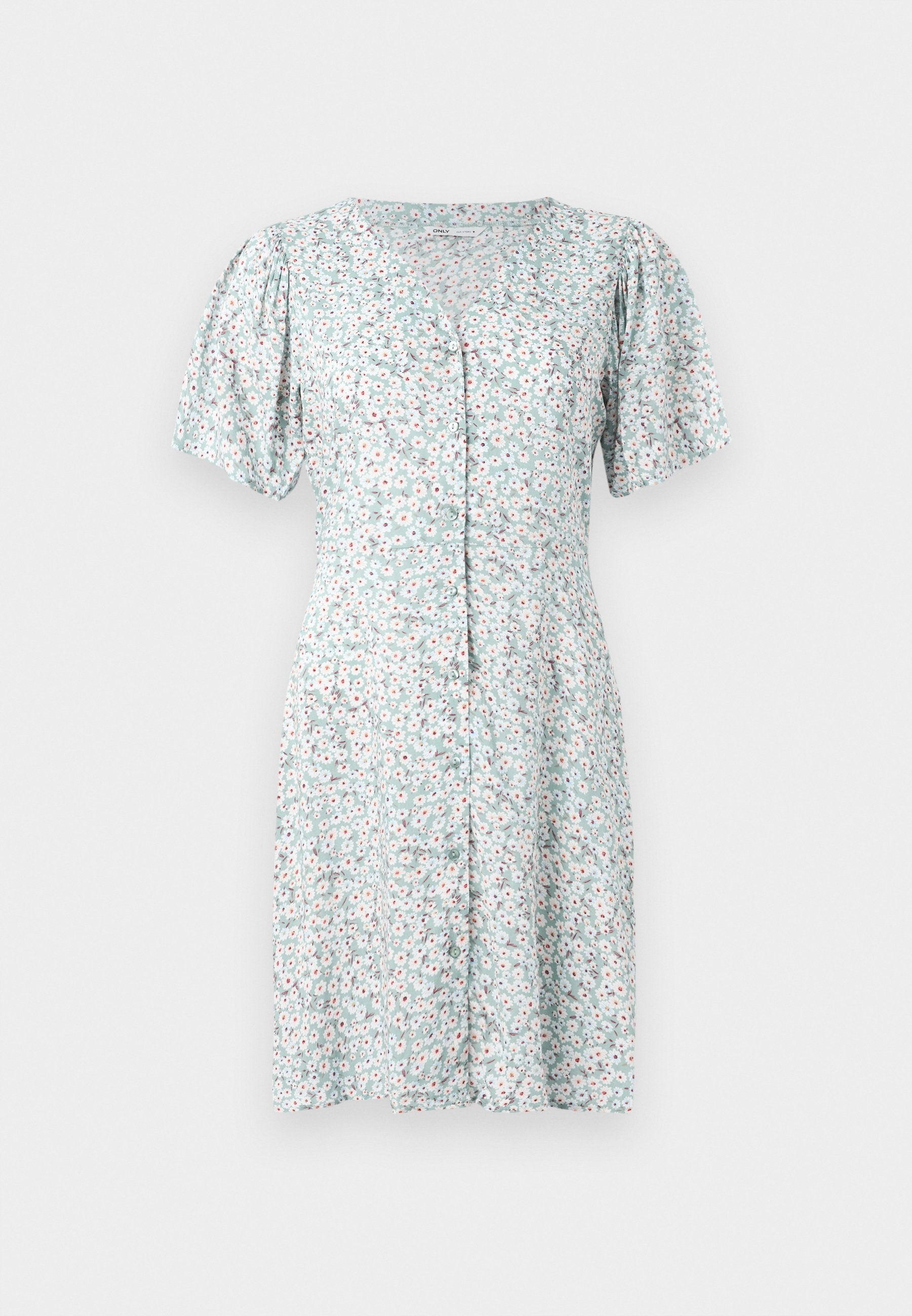 ONLY ONLEVIDA S/S SHORT DRESS WVN NOOS