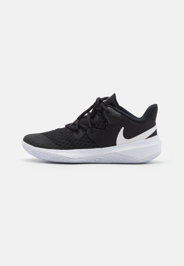 Nike Performance ZOOM HYPERSPEED COURT UNISEX - Handball shoes - black/white