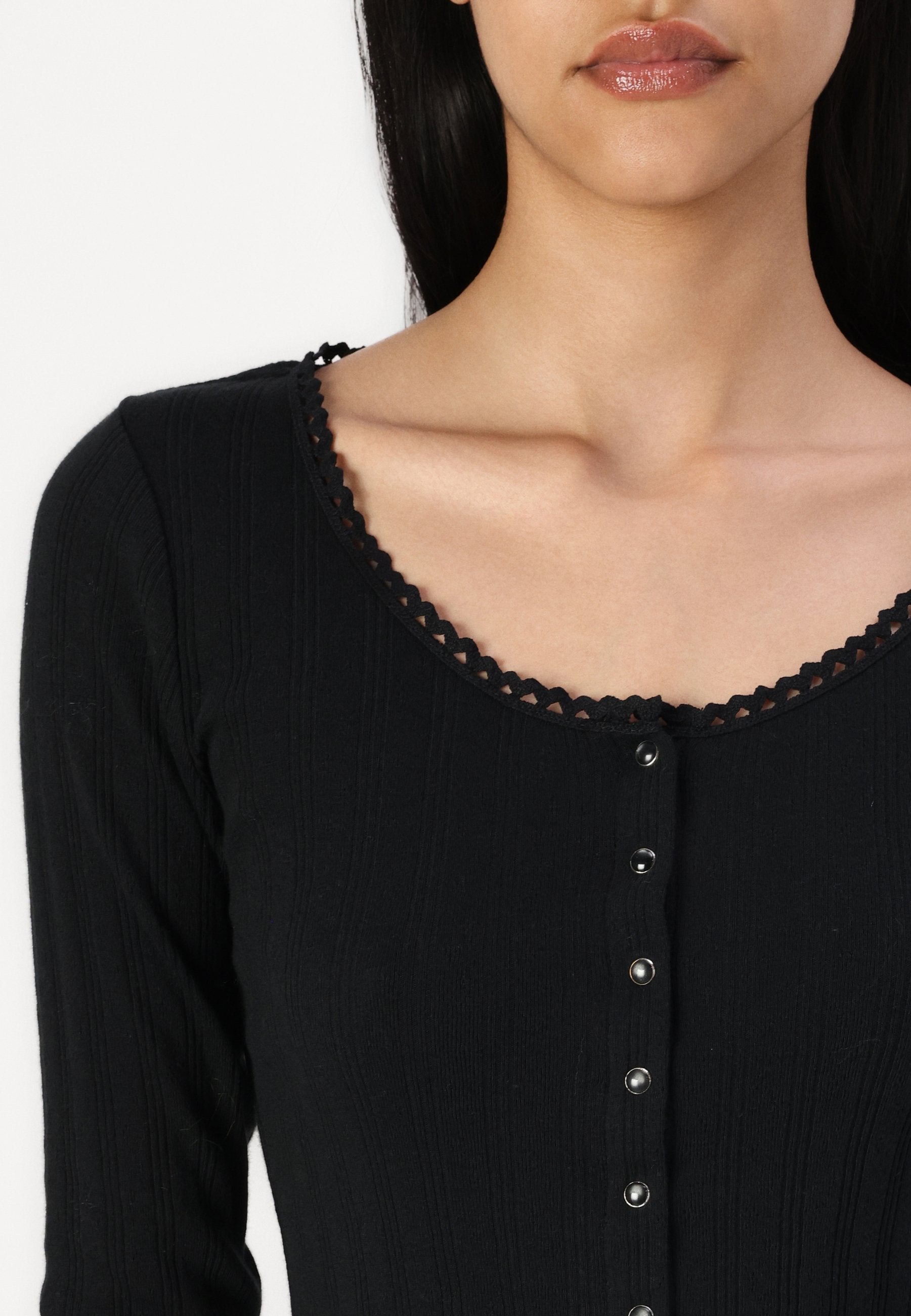 GAP POINTELLE SCOOP CARDI