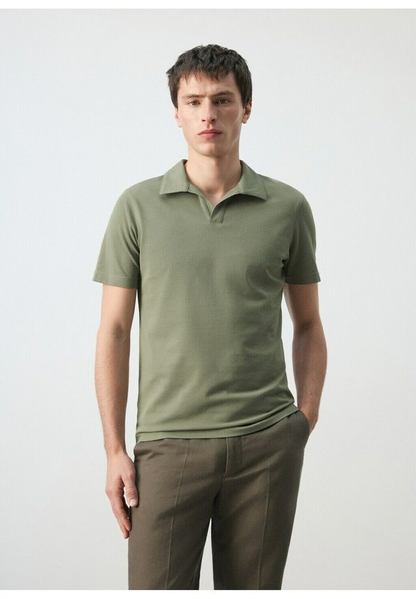 Mango Polo shirt - khaki