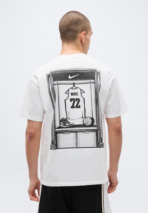 Nike Performance TEE LOCKER - Print T-shirt - white