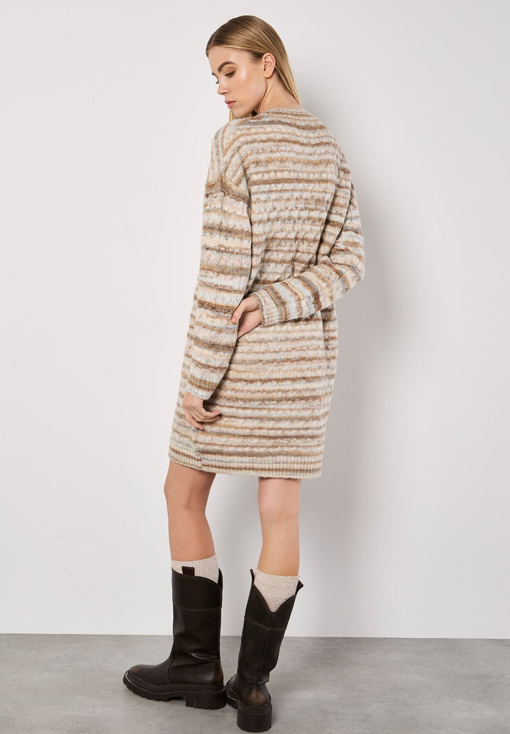 Apricot  TONAL STRIPE MINI
