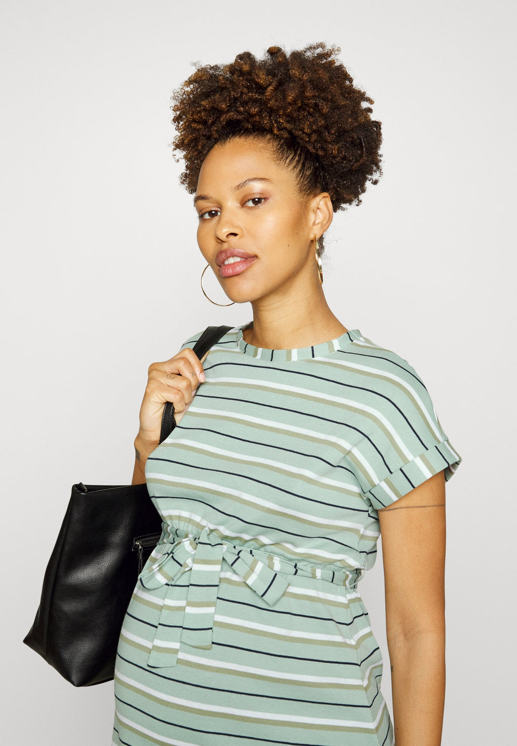 Esprit Maternity DRESS SHORT SLEEVE STRIPE