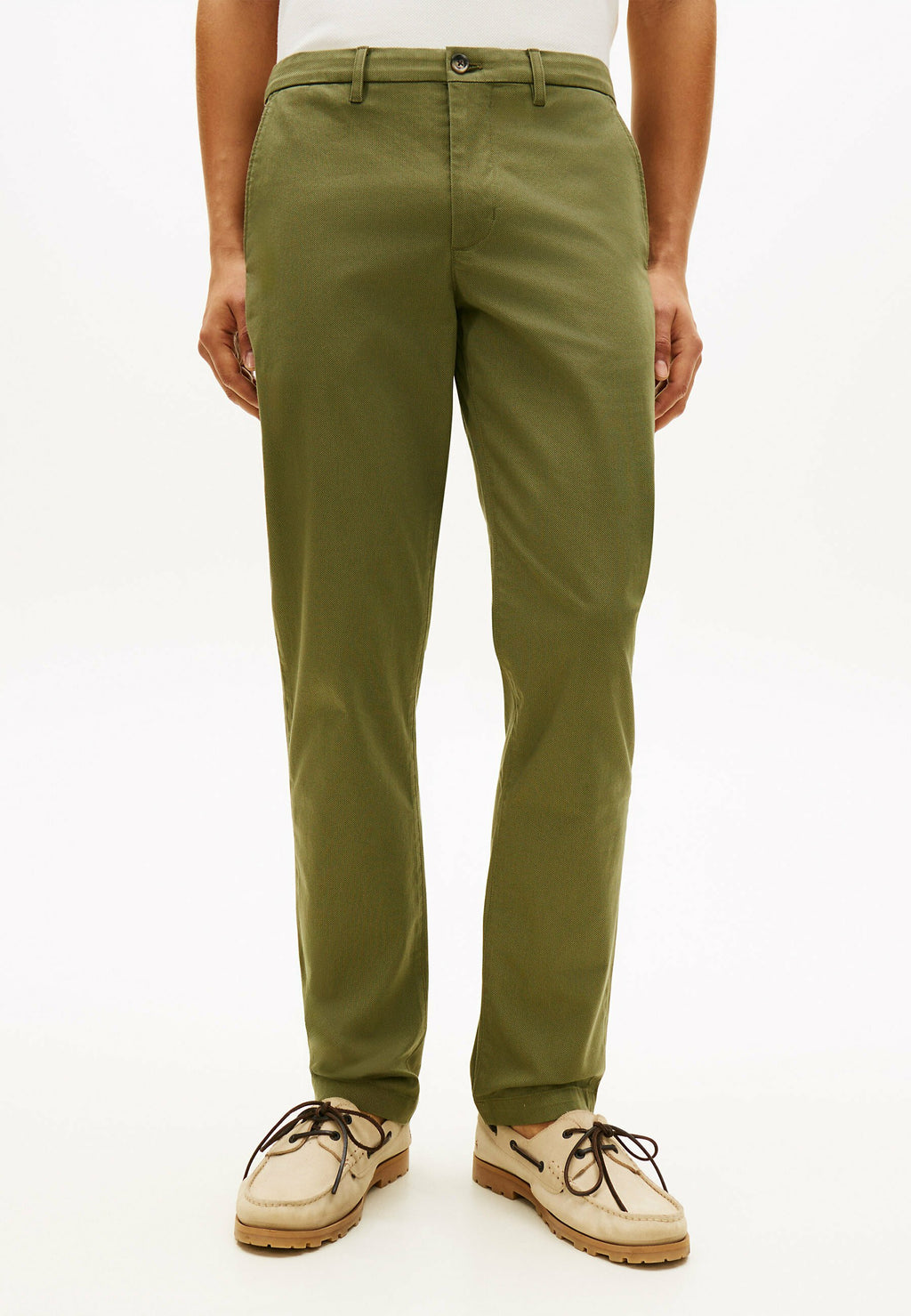 DENTON TEXTURED PRINT STRAIGHT LEG TROUSERS Media 3