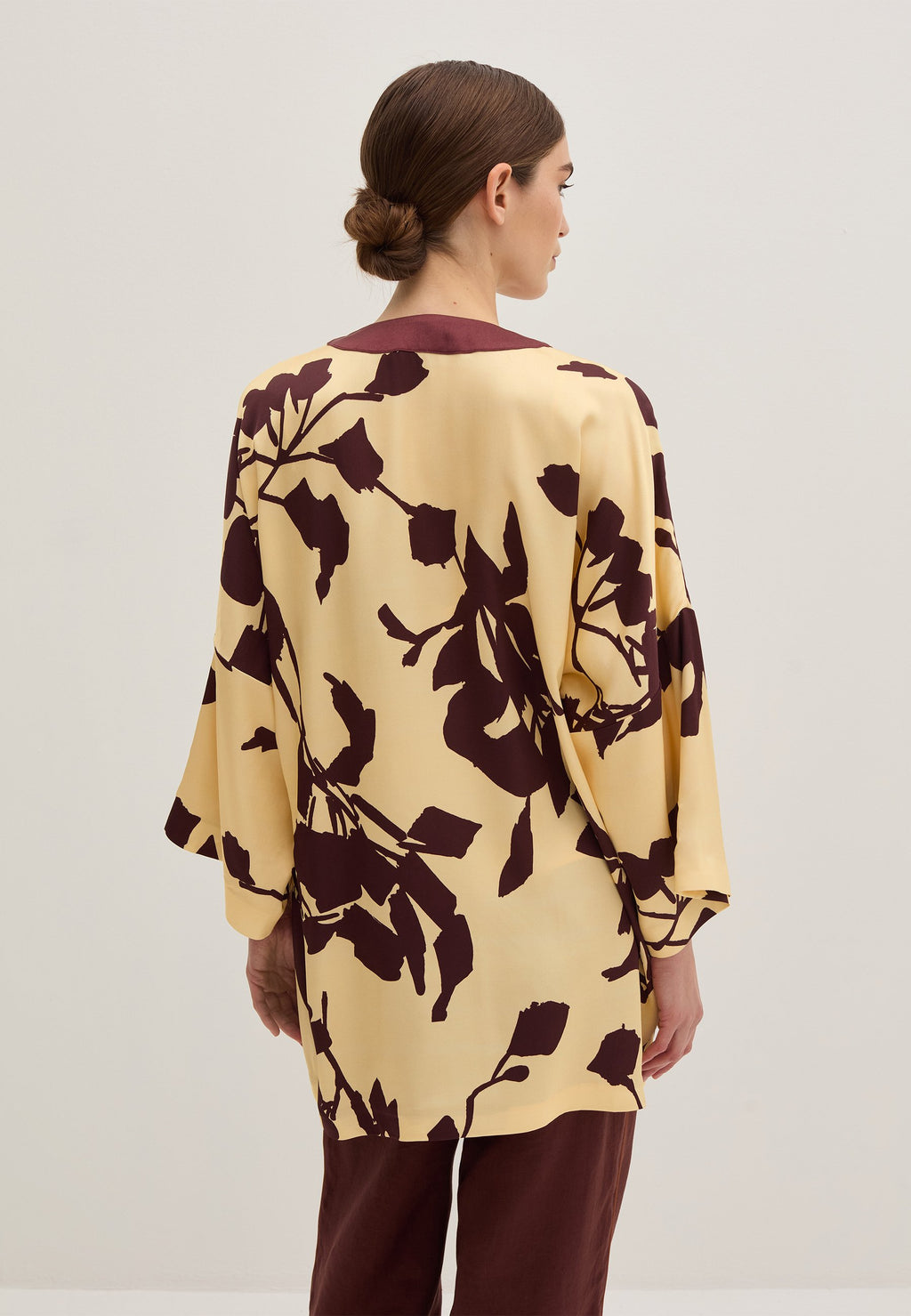 Stefanel OPEN KIMONO WITH PATTERN