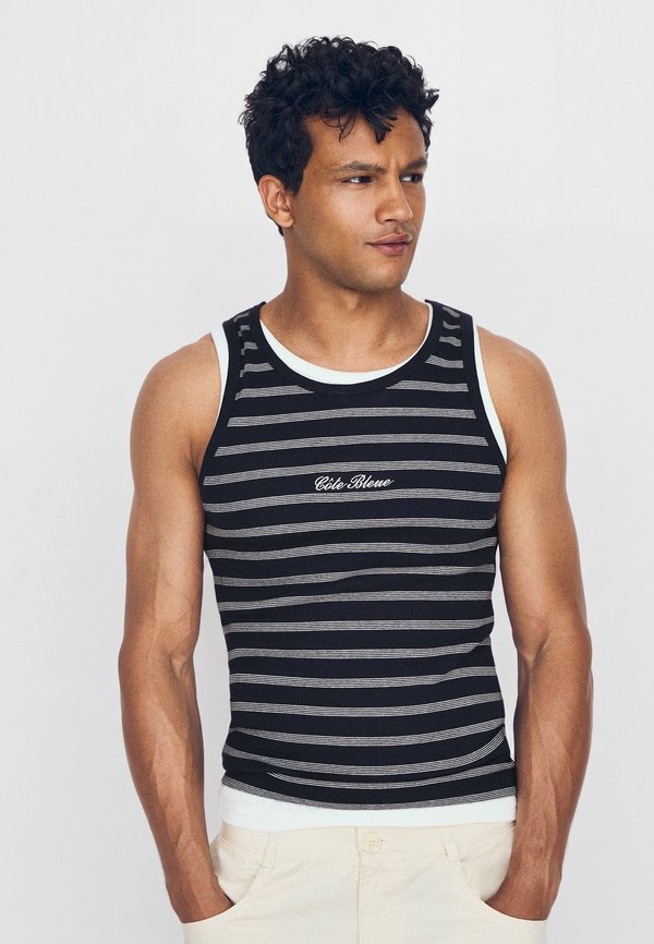 Bershka Top - royal blue