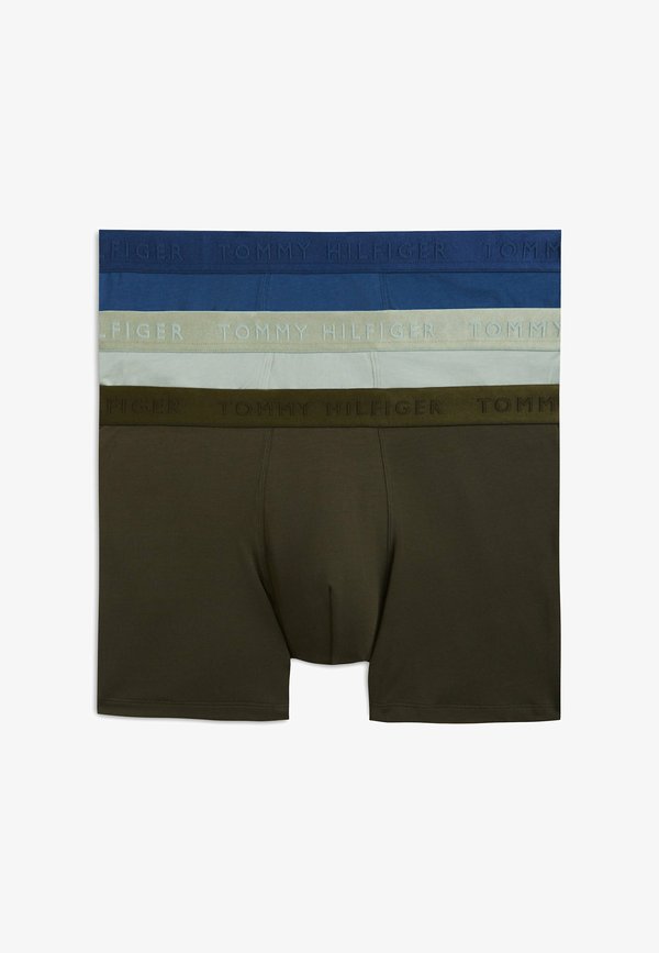 Tommy Hilfiger TOMMY HILFIGER 3-PACK EVERYDAY LUXE BOXER BRIEFS - Boxer briefs - cmo grn mnt gry blu jn