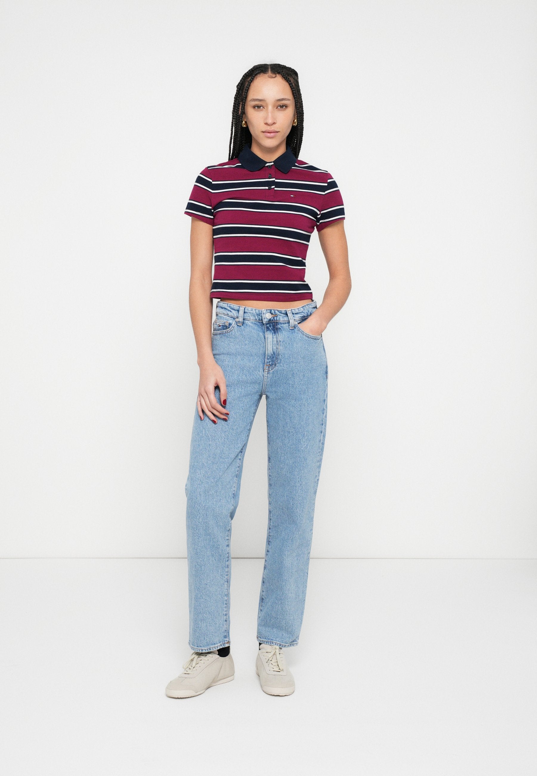 Tommy Jeans SLIM FIT PIQUE POLO SHIRT