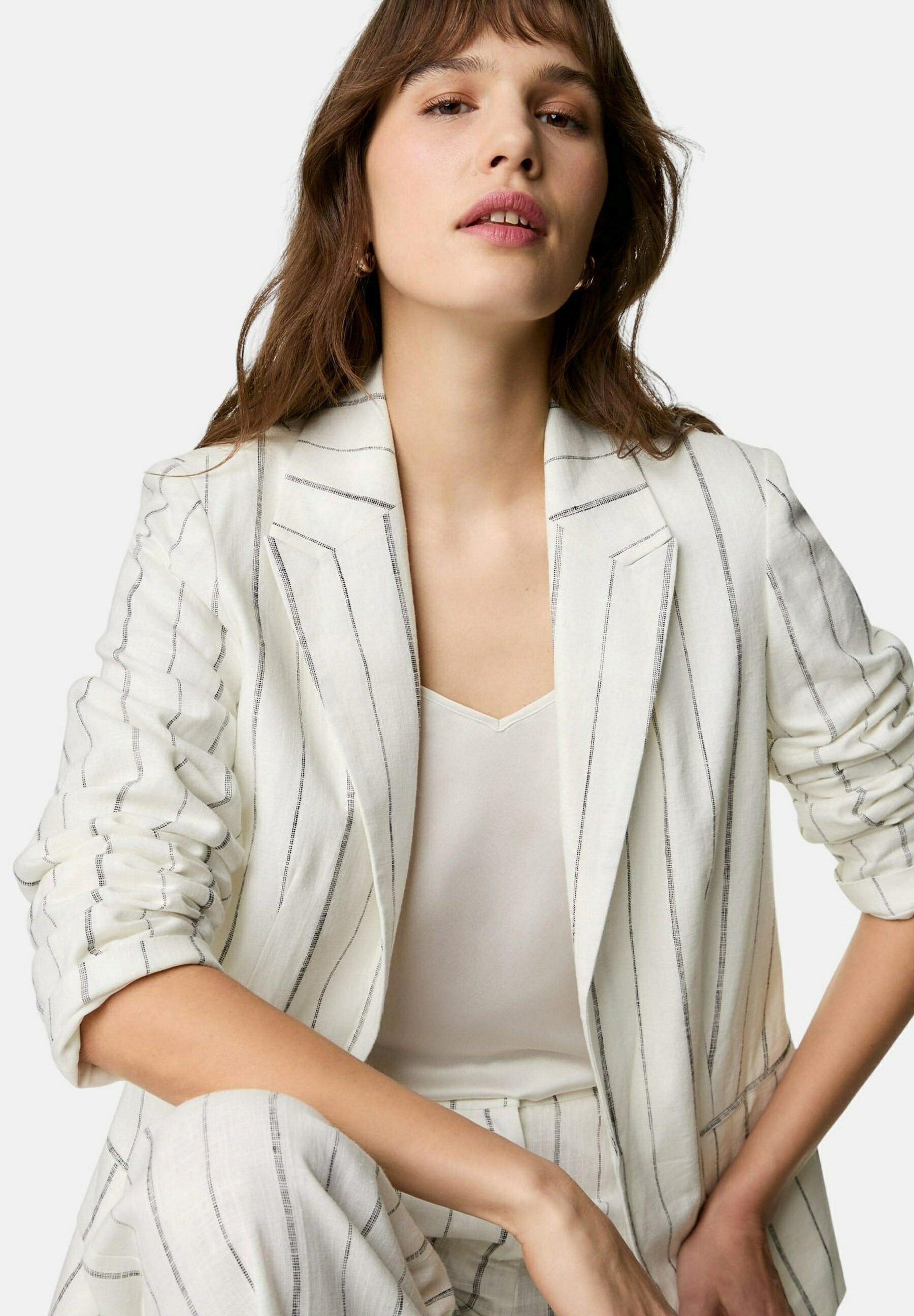Marks & Spencer LINEN RICH STRIPED