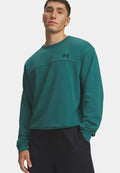 Under Armour LONGSLEEVE UA RIVAL LW CREW - Sweatshirt - grün