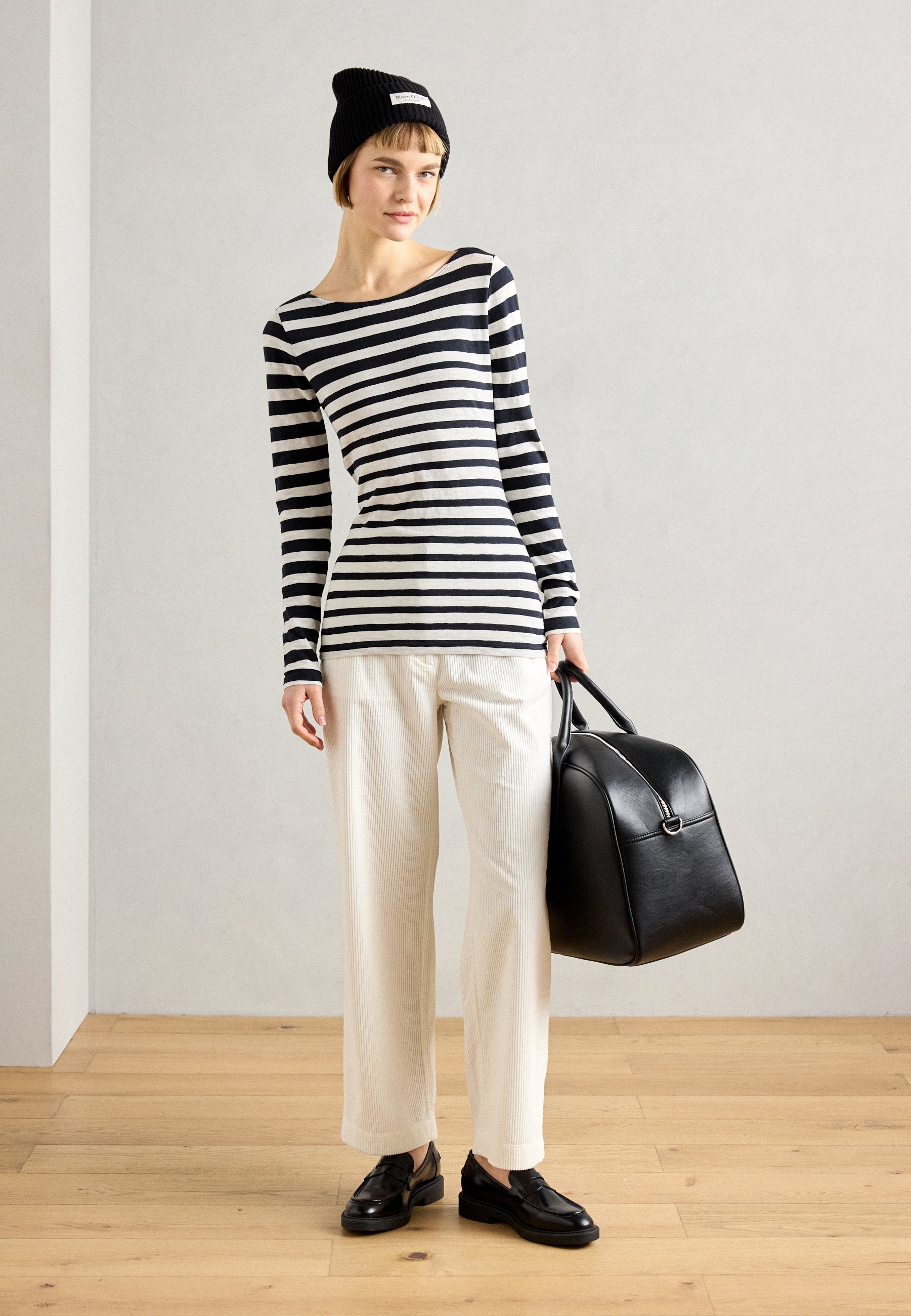Marc O'Polo LONG SLEEVE BOAT NECK STRIPED