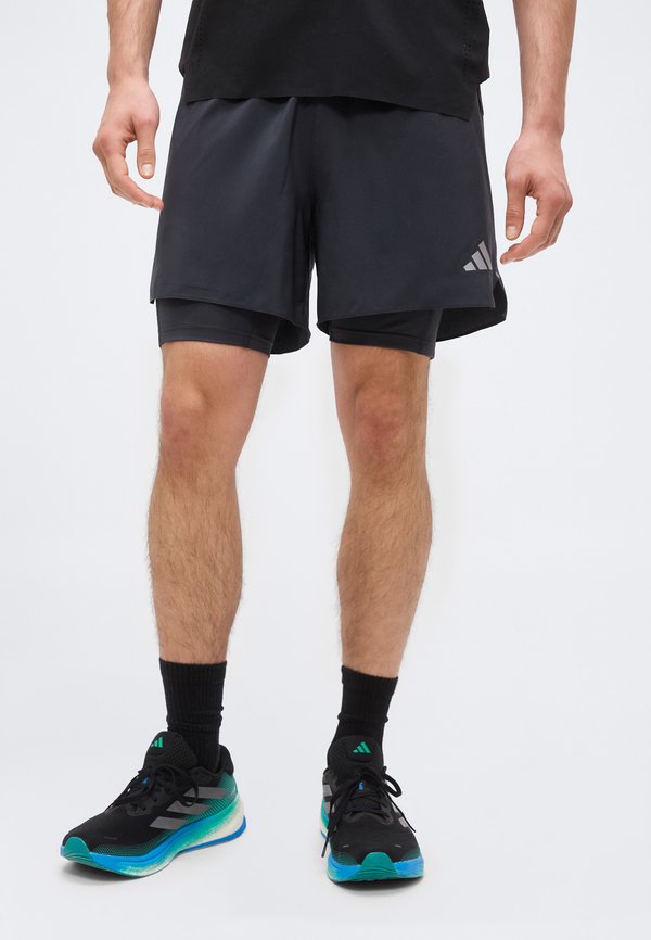 adidas Performance RUN - 2-in-1 shorts - carbon
