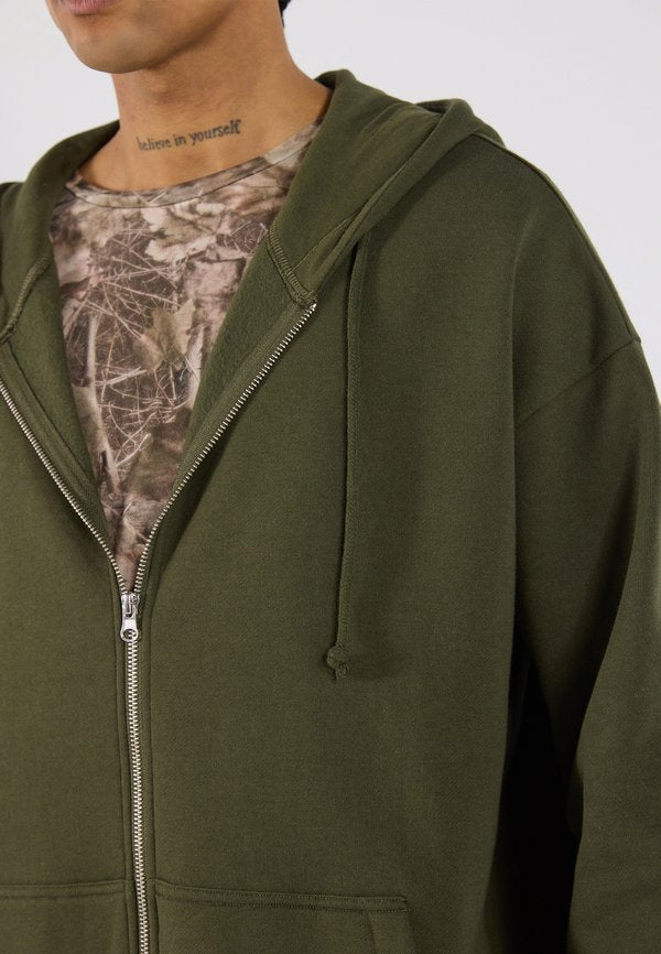 YOURTURN by Zalando UNISEX RELAXED FIT ZIP-UP HOODIE