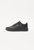 Puma CARINA 3.0 - Trainers - black/gold