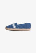 Tommy Hilfiger CANVAS DENIM ESPADRILLES - Espadrilles - blue denim