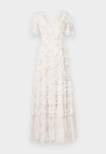 Needle & Thread MAGNOLIA DITSY AMARA RUFFLE GOWN