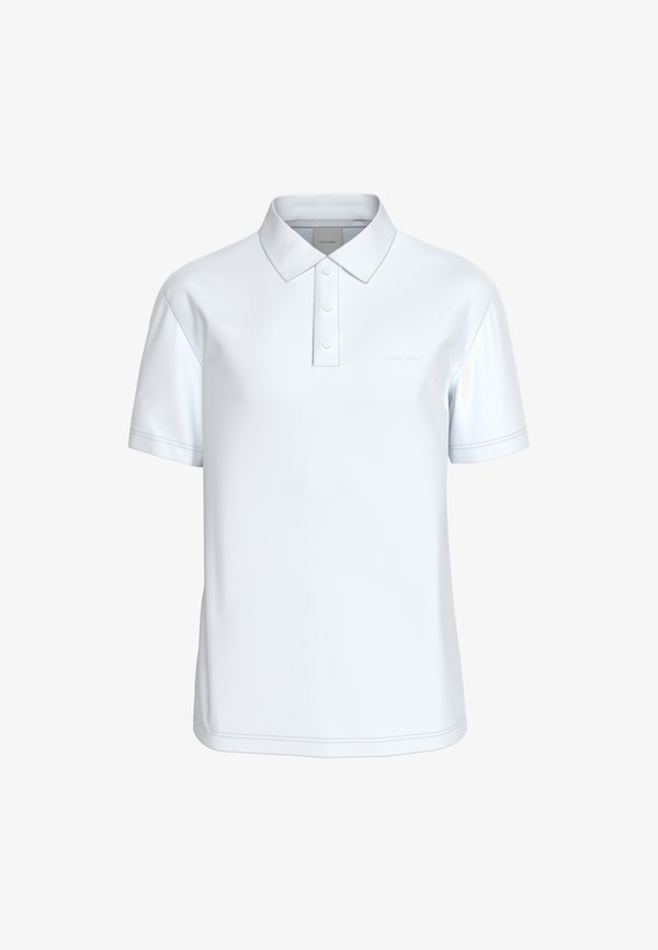 Calvin Klein TECH INTERLOCK COLLECTION - Polo shirt - bright white