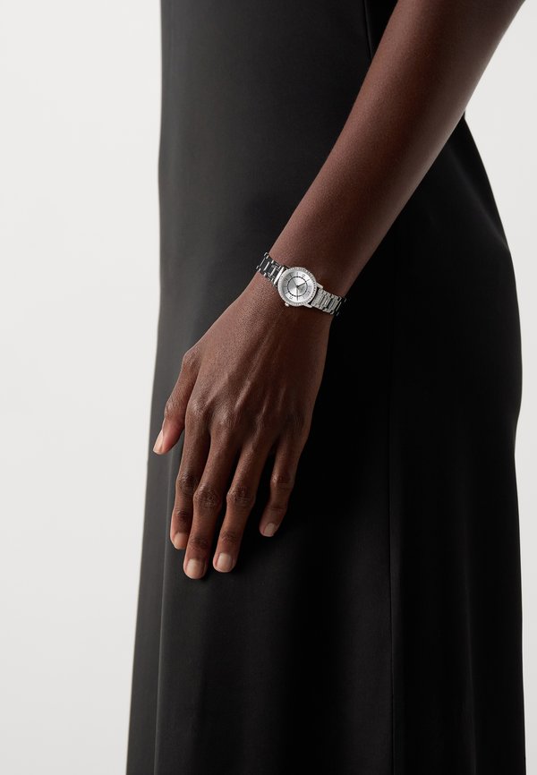 Guess MELODY - Watch - silver-coloured/black