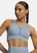 Under Armour VANISH ELITE MESH ZIP - High support sports bra - blue wind