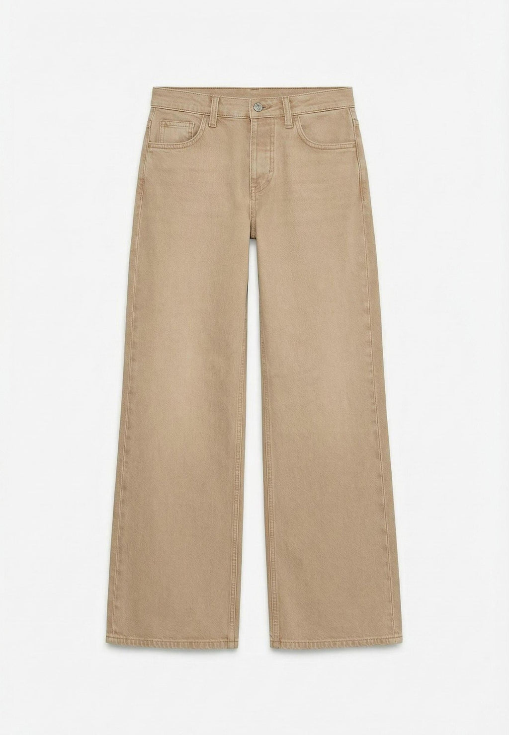 Topshop Loose-fit TSEMBER Low rise Wide Leg Fit