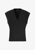 Mango ADULT - Basic T-shirt - black