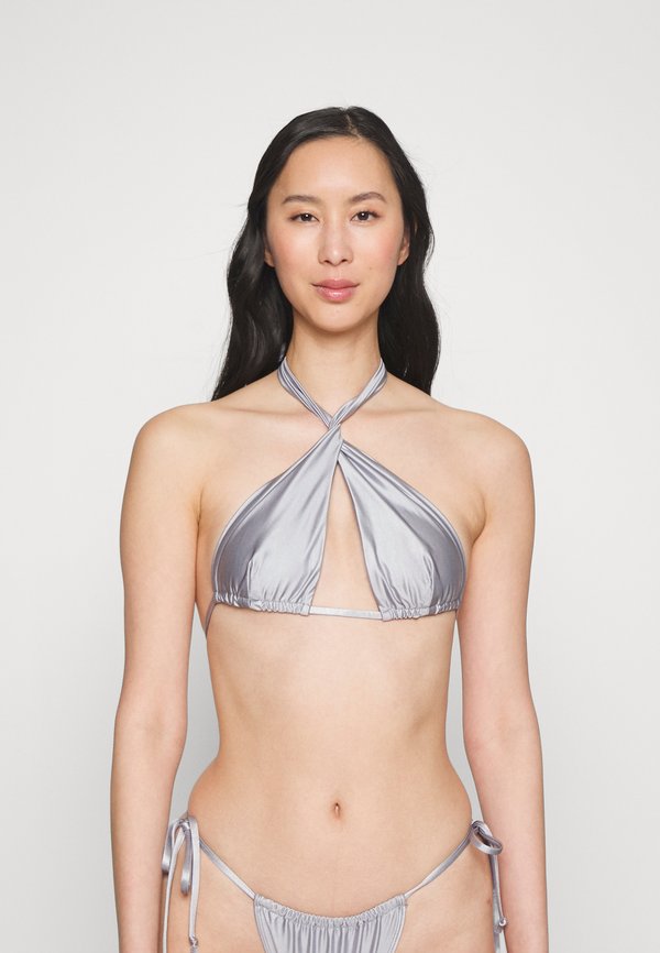 Good American RUCHED HALTER