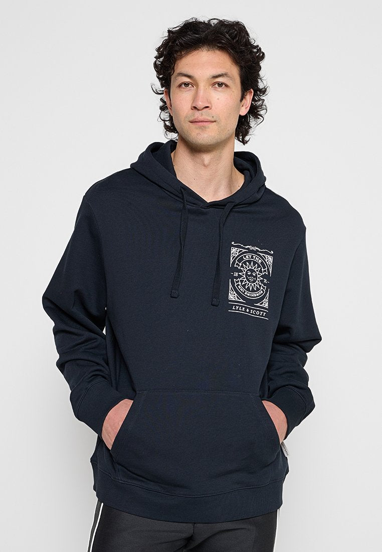Lyle & Scott LYLE & SCOTT MID LAYERS SUNSHINE INN GRAPHIC HOODIE