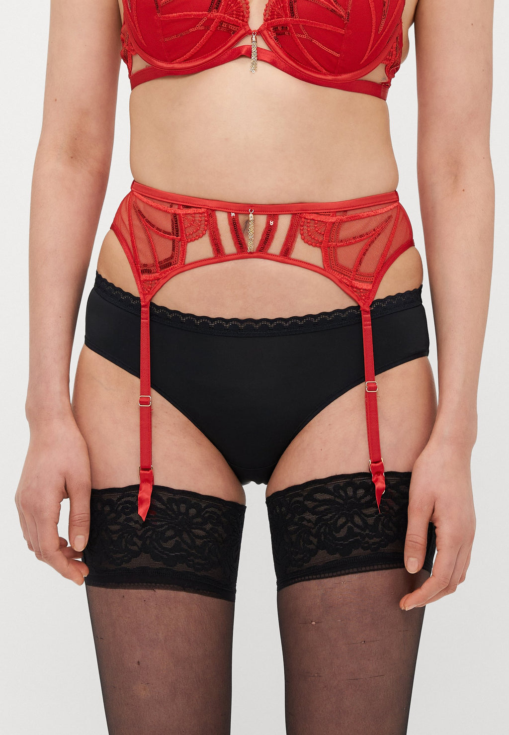 Ann Summers DESIRING DECADENCE SUSPENDER BELT