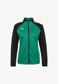 Puma TEAMLIGA - Running jacket - pepper green / puma black