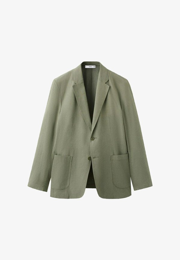 Mango Blazer jacket - green