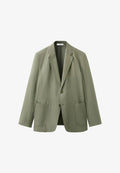 Mango Blazer jacket - green