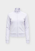 adidas Sportswear SOFT LUX SLIM TRACK TOP - Zip-up sweatshirt - frozen purple