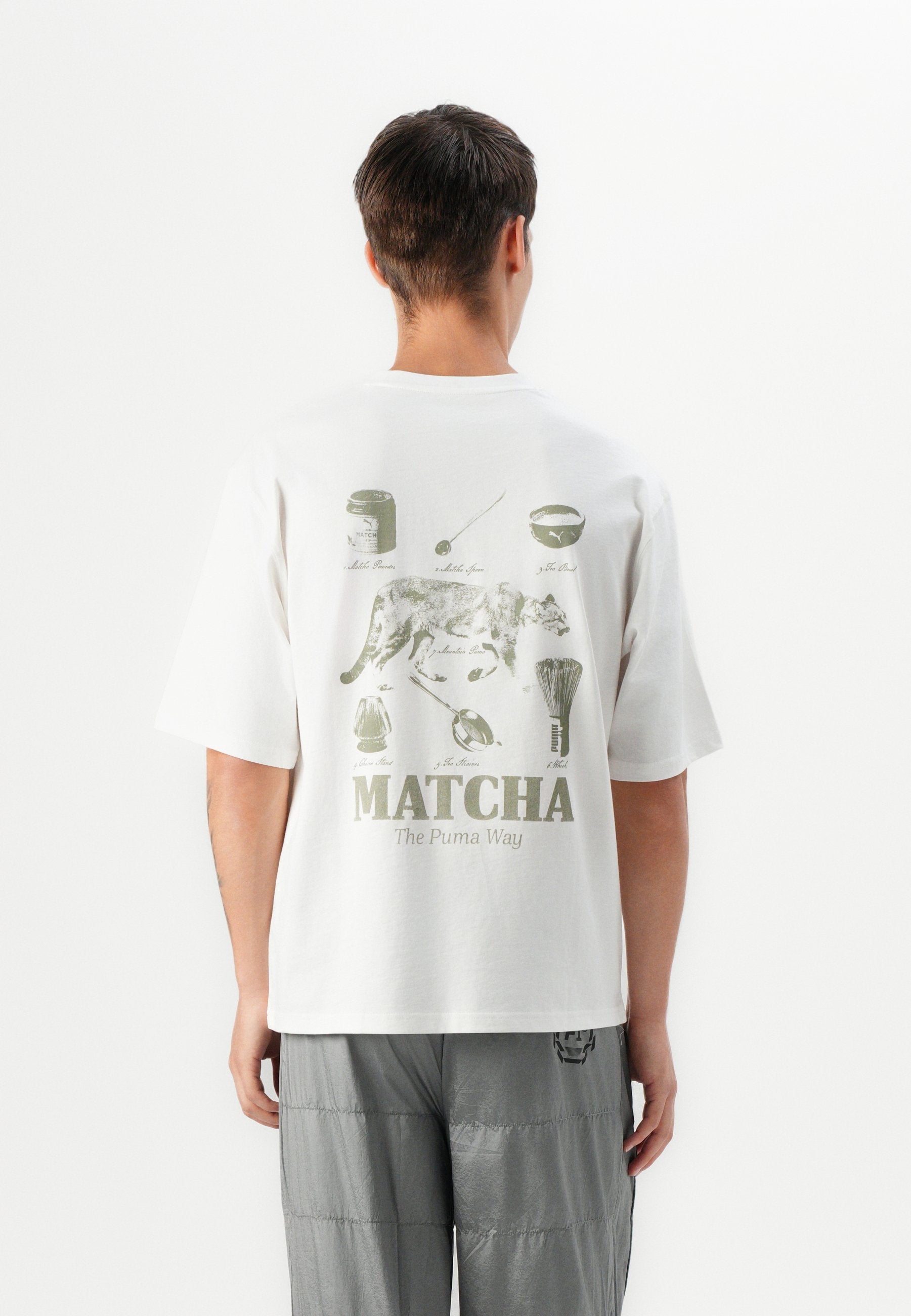 Puma BOXY MATCHA GRAPHIC TEE UNISEX