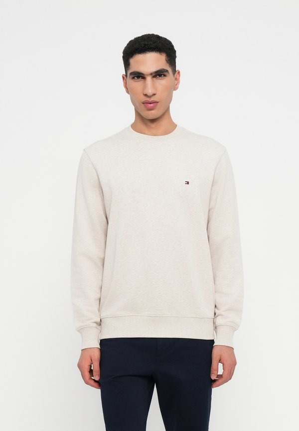 Tommy Hilfiger ESSENTIAL CREW NECK  CORE - Sweatshirt - heathered oatmilk