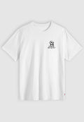 Levi's® RELAXED FIT TEE - Print T-shirt - music city vinyl 2 white+ body music city vinylsblack back graphic in black