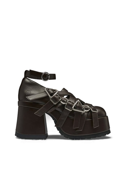 Koi Footwear AVALON STRAPPY HEELED SHOES ACORN
