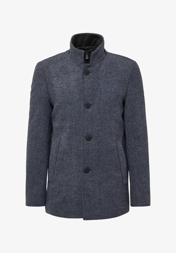 s.Oliver Short coat - tiefblau