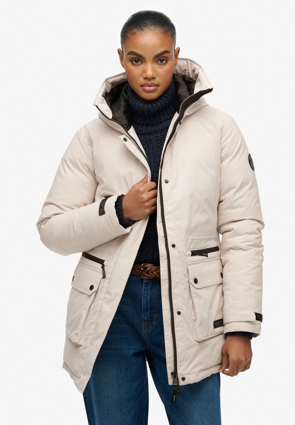 Superdry & Co CITY PADDED - Parka - off grey