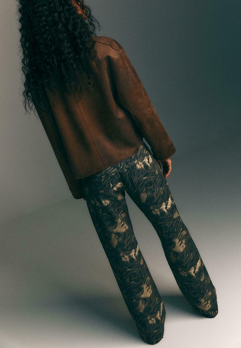 Stradivarius  LOW-WAIST PRINTED