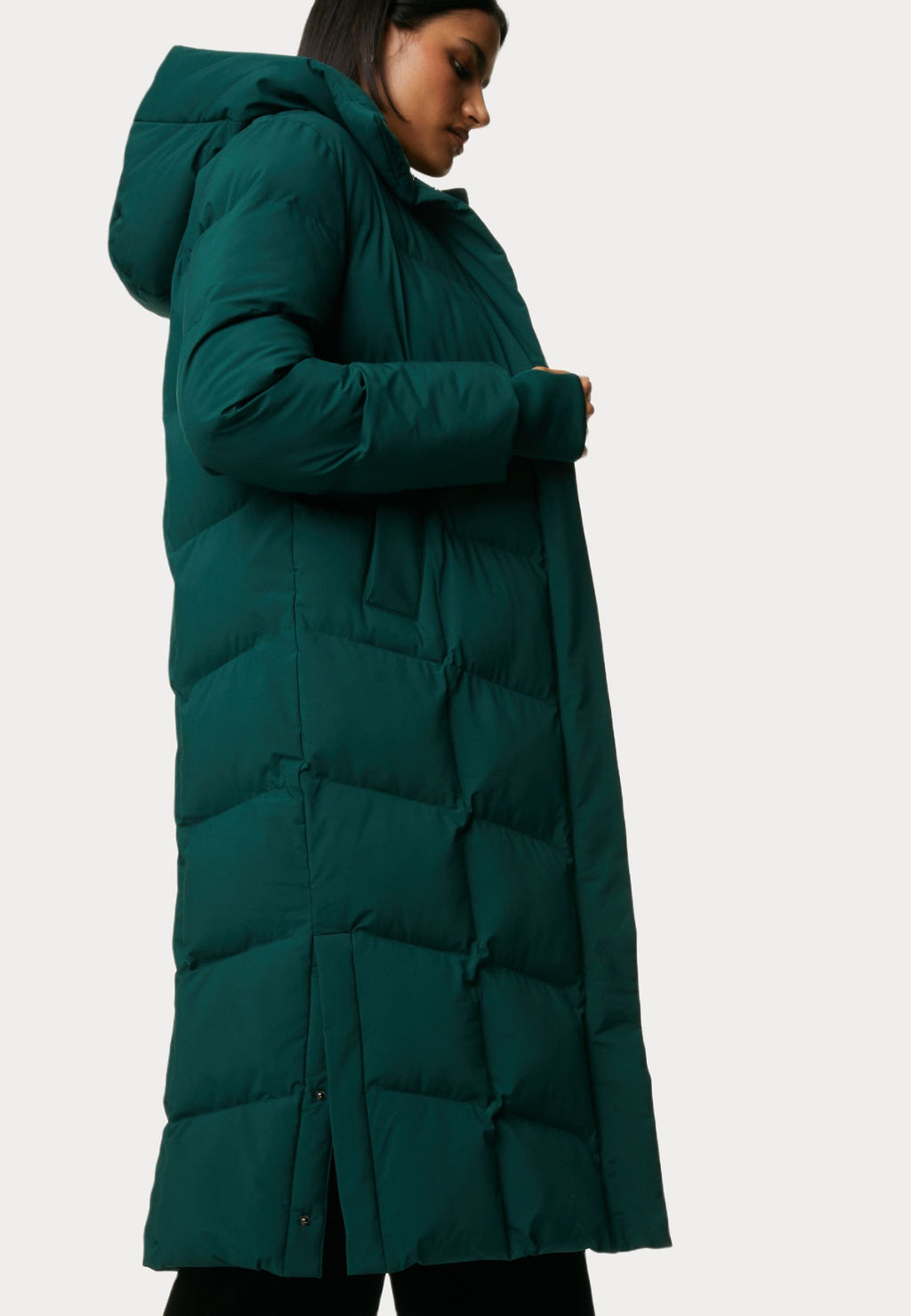 Marks & Spencer THERMOWARMTH HOODED LONGLINE DUVET