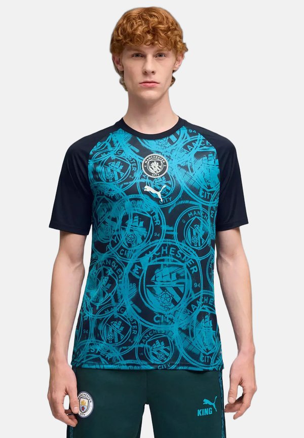 Puma Print T-shirt - blue