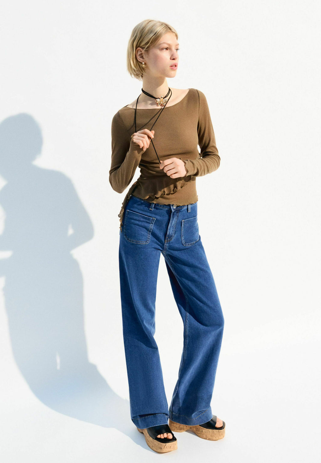 Bershka RUFFLED